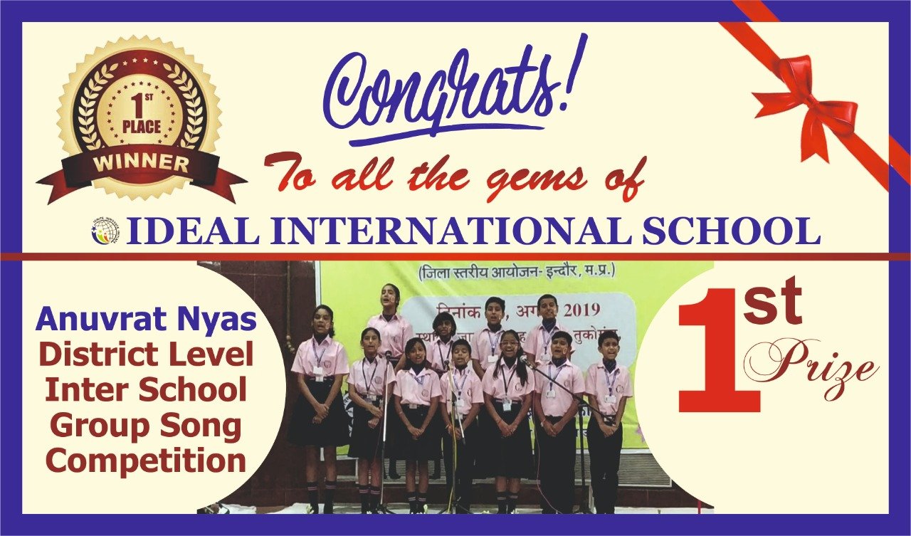 Anuvrat Nyas District Level Inter School Group Song Competition