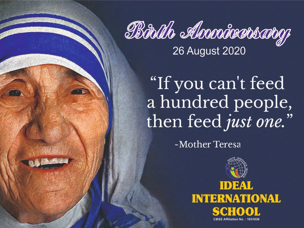 Mother Teresa Birthday