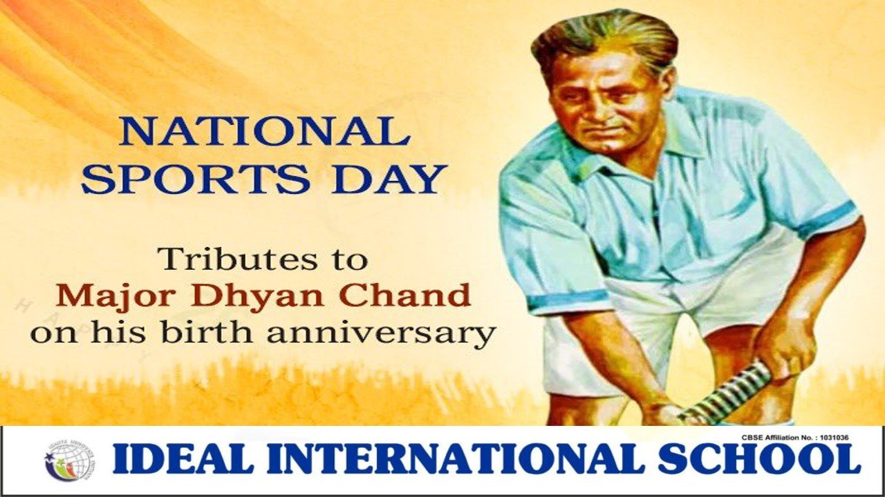 National Sports Day - Ideal International Indore