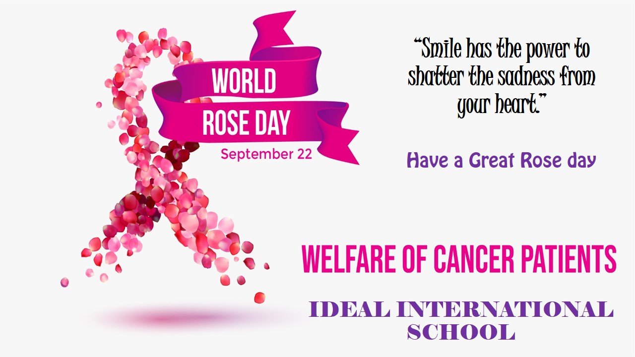 World rose day Cancer welfare