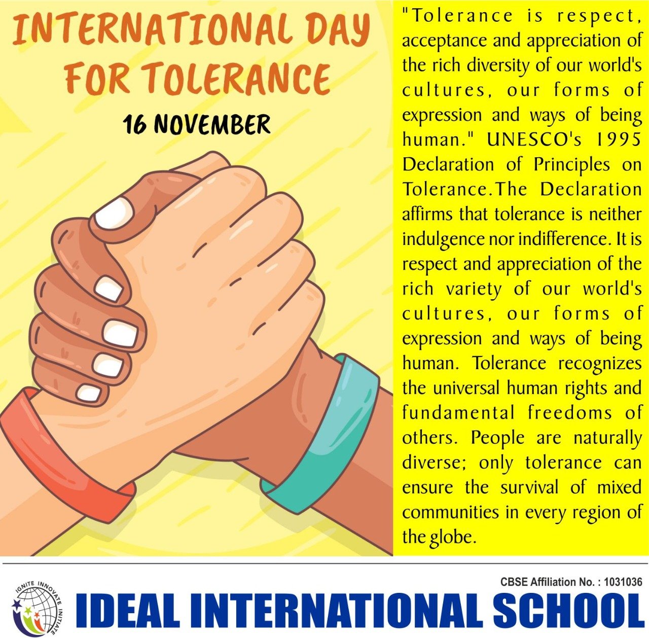 International Day for Tolerance