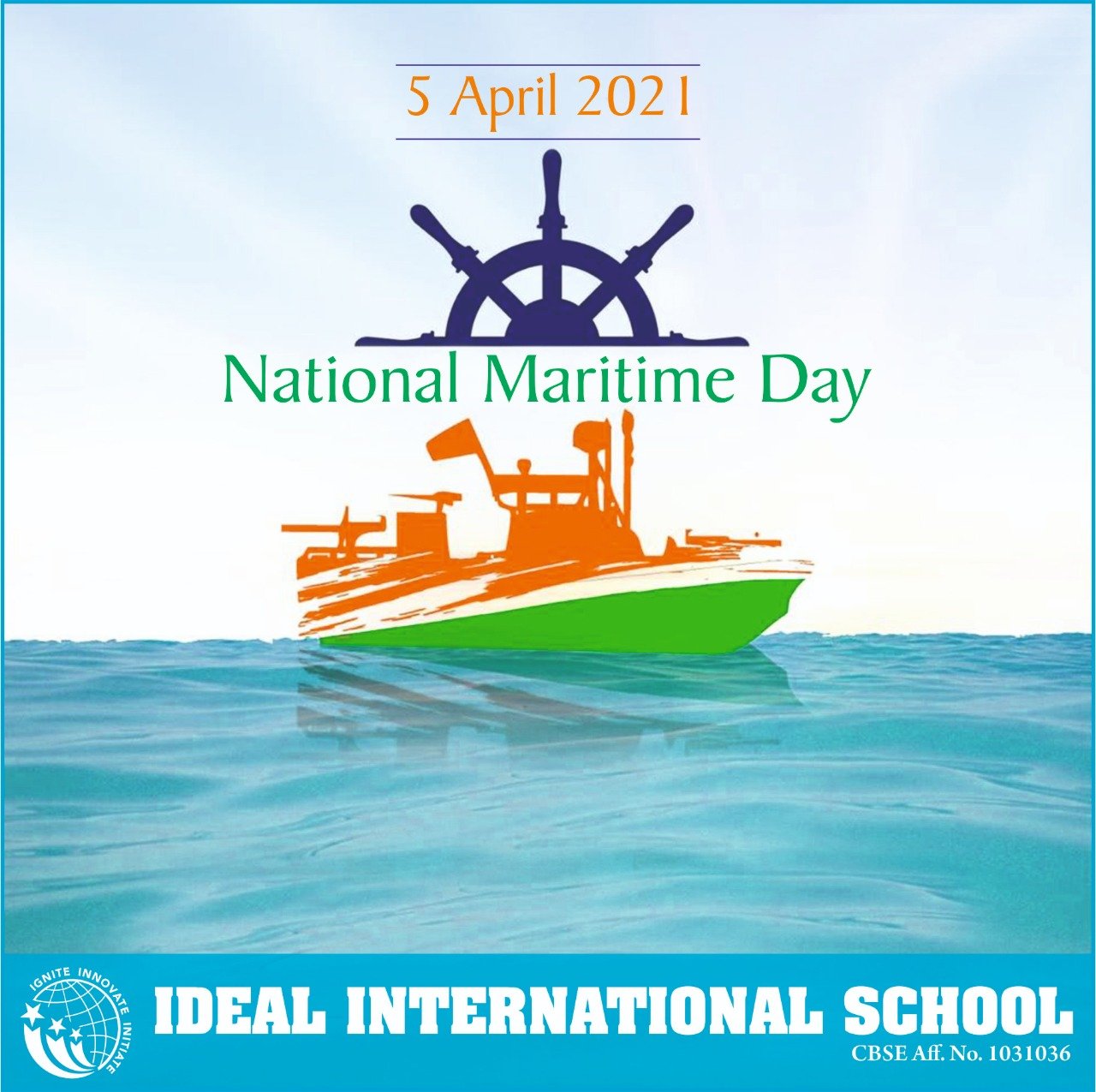 National Maritime Day Ideal International Indore