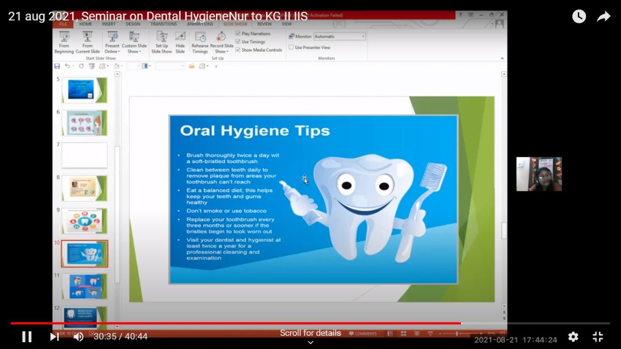 Seminar on Dental hygiene 2