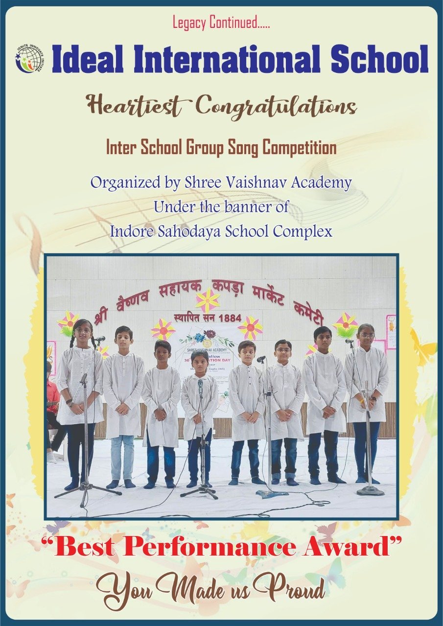Inter School Group Song Competition July 2022
