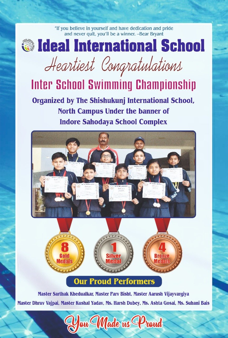 Inter School Swimming Championship Nov 2022