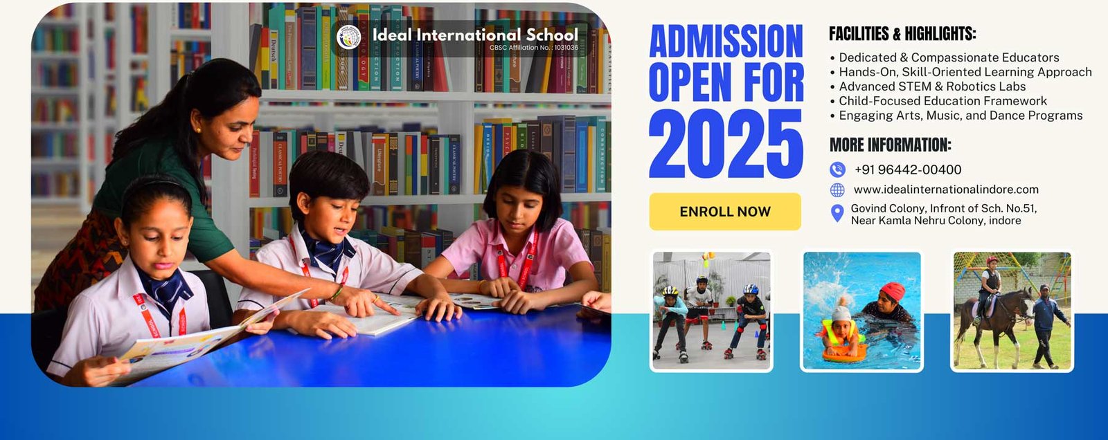 School Admission Poster