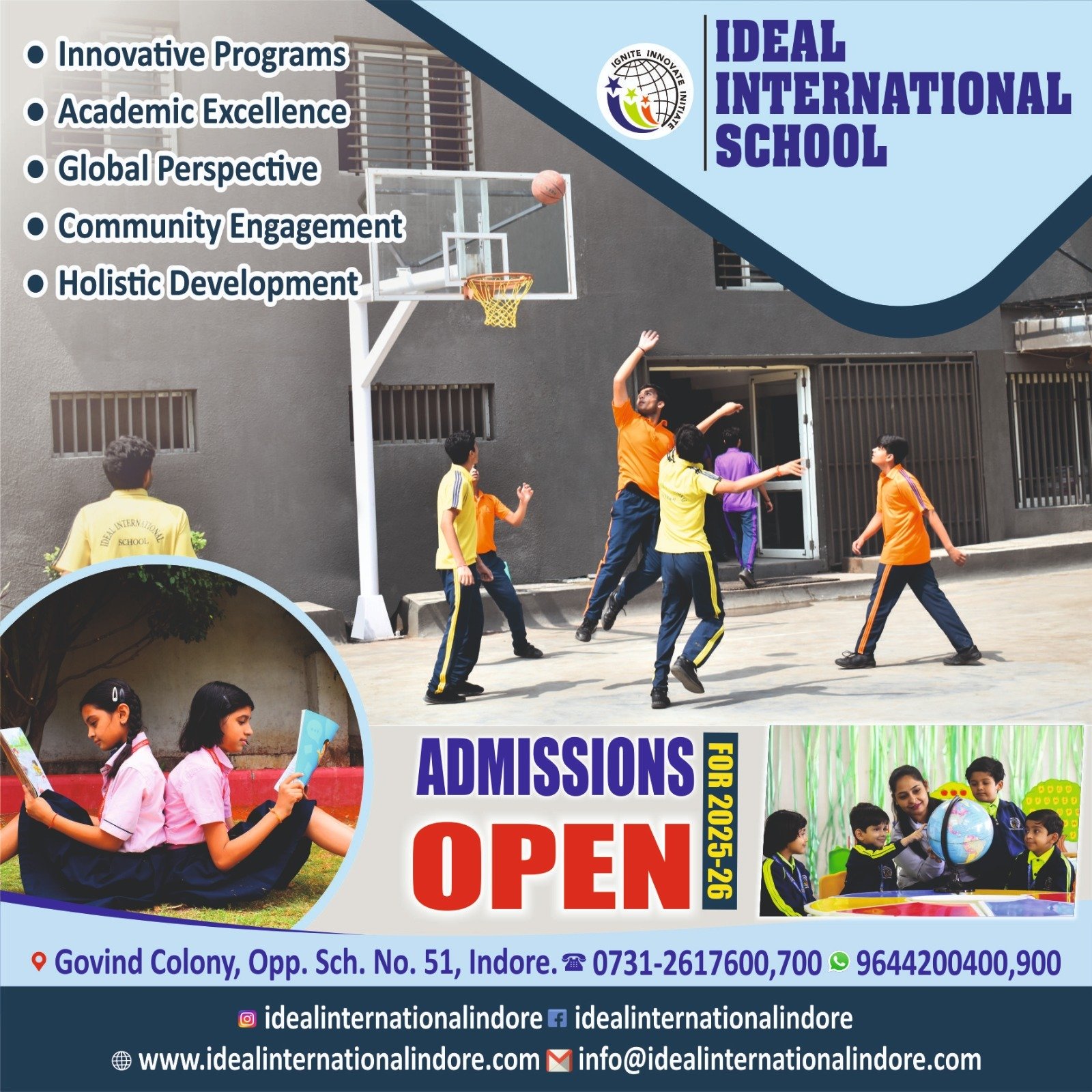 iis admission open for session 2025 26