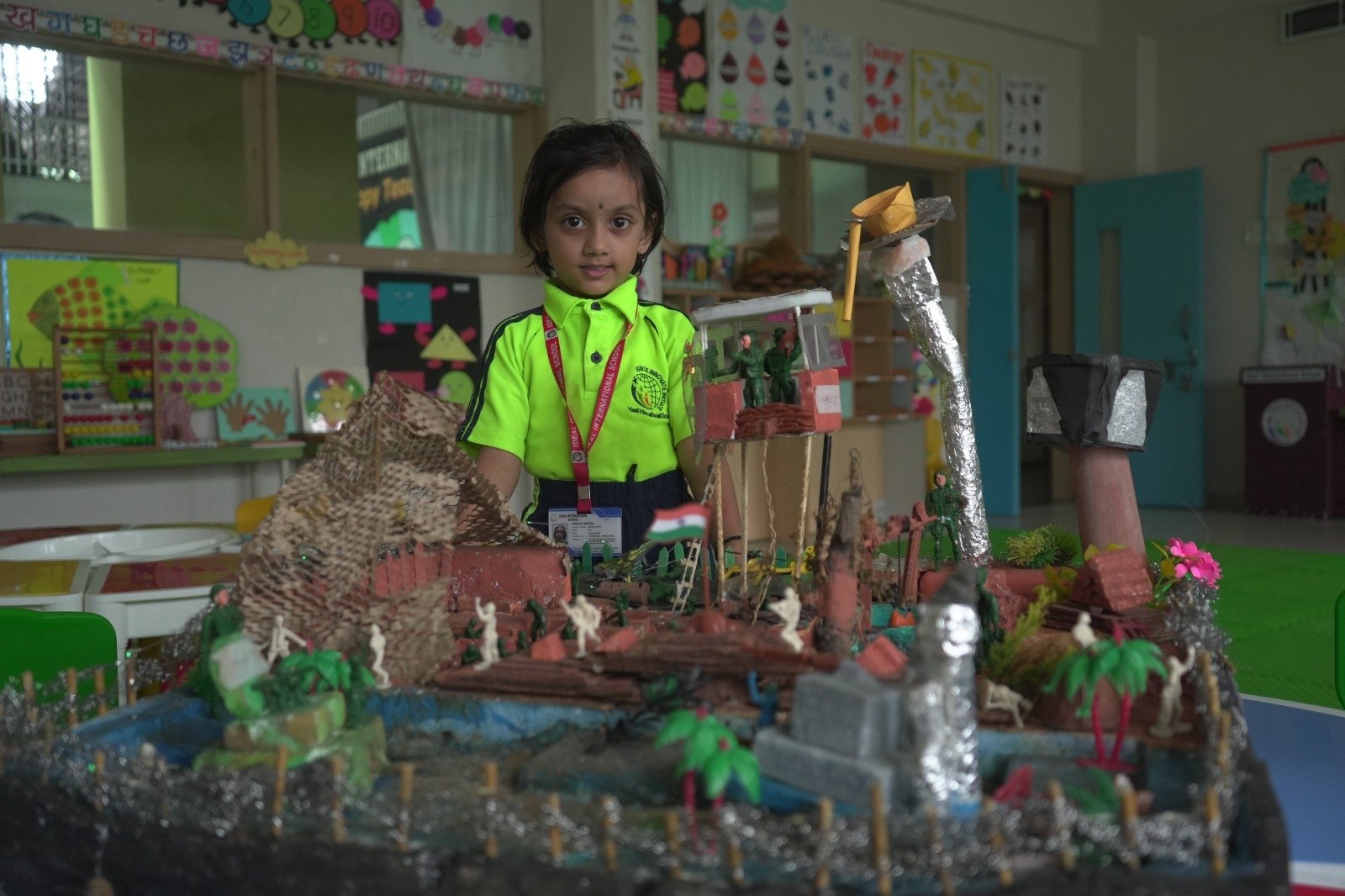 A Model of Army Base Camp (1)