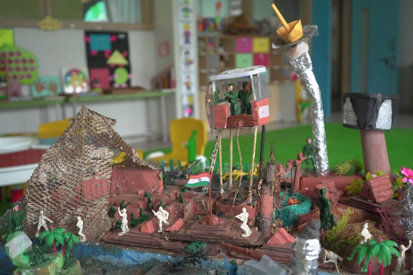 A Model of Army Base Camp (2)