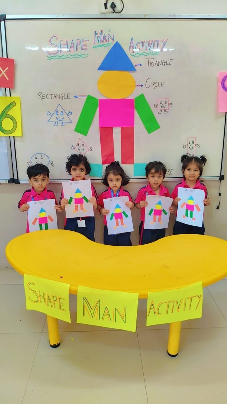 Shape Man Activity in Nursery (1)