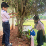 A Day in the School Garden – Learning About Plants!