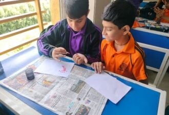 Activity Making A Footprint Using Palm (Grade 5) (4)