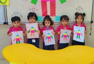 Shape Man Activity in Nursery (1)