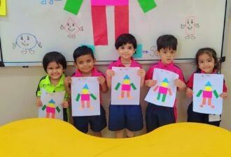 Shape Man Activity in Nursery (2)
